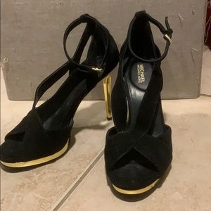 Black Heels Michael Kors